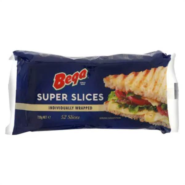 Bega Super Slices Cheese Imported